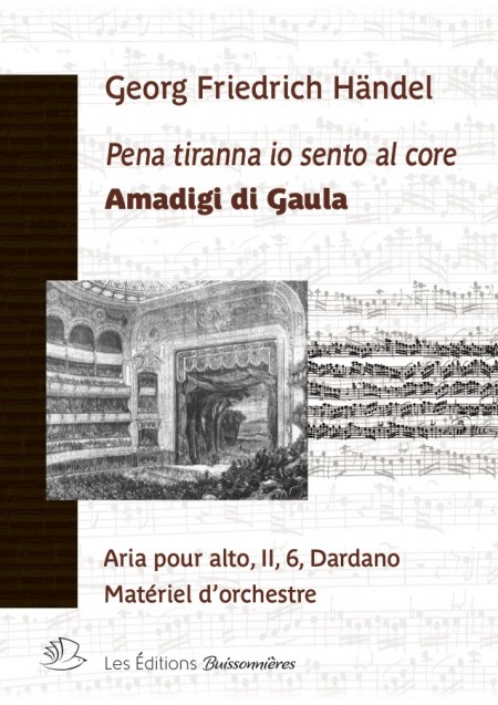 Handel : Pena tiranna,...