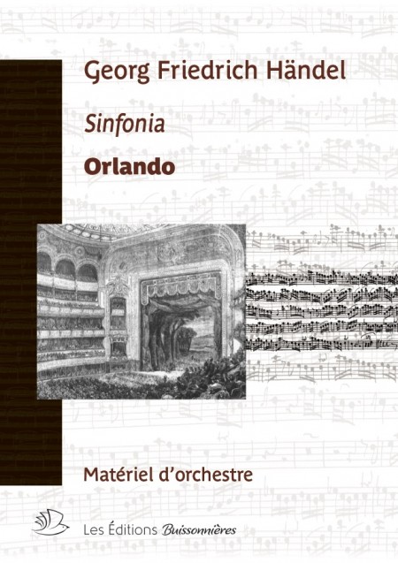 Händel : Orlando, sinfonia...