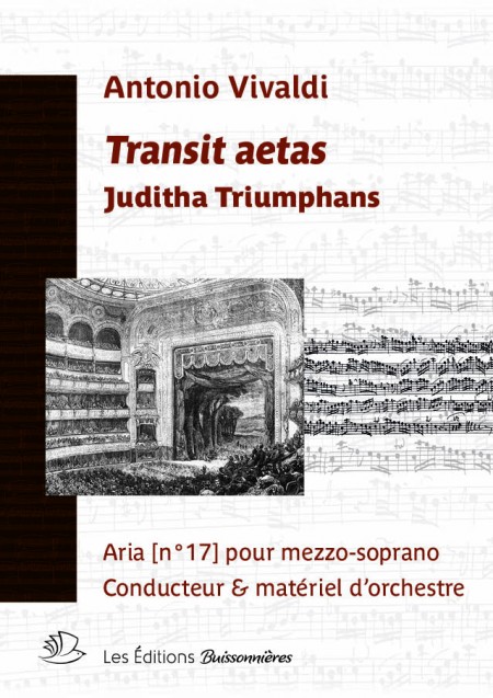 Vivaldi : Transit aetas...