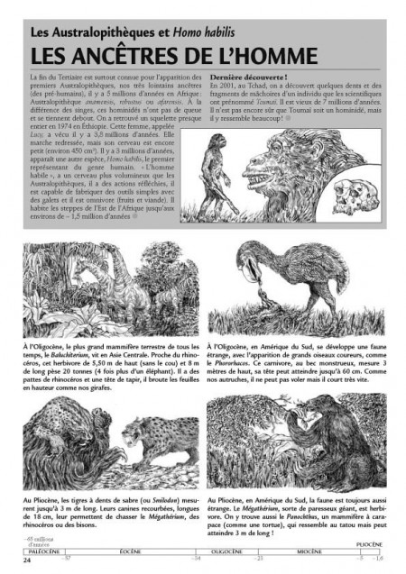 La Gazette de la Terre - Histoire au cycle 3, volume 1.