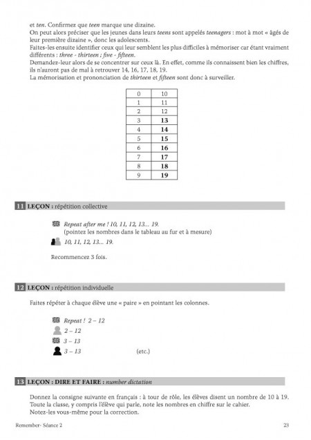 L'anglais au CM1