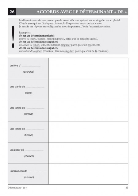 Apprendre l'orthographe ? Orthographe d'accords