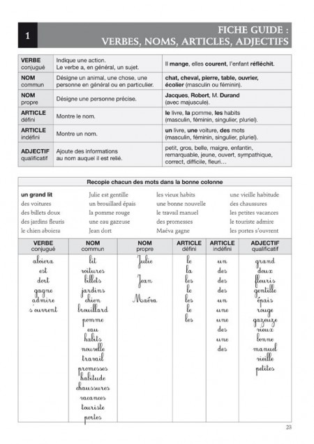 Apprendre l'orthographe ? Orthographe grammaticale